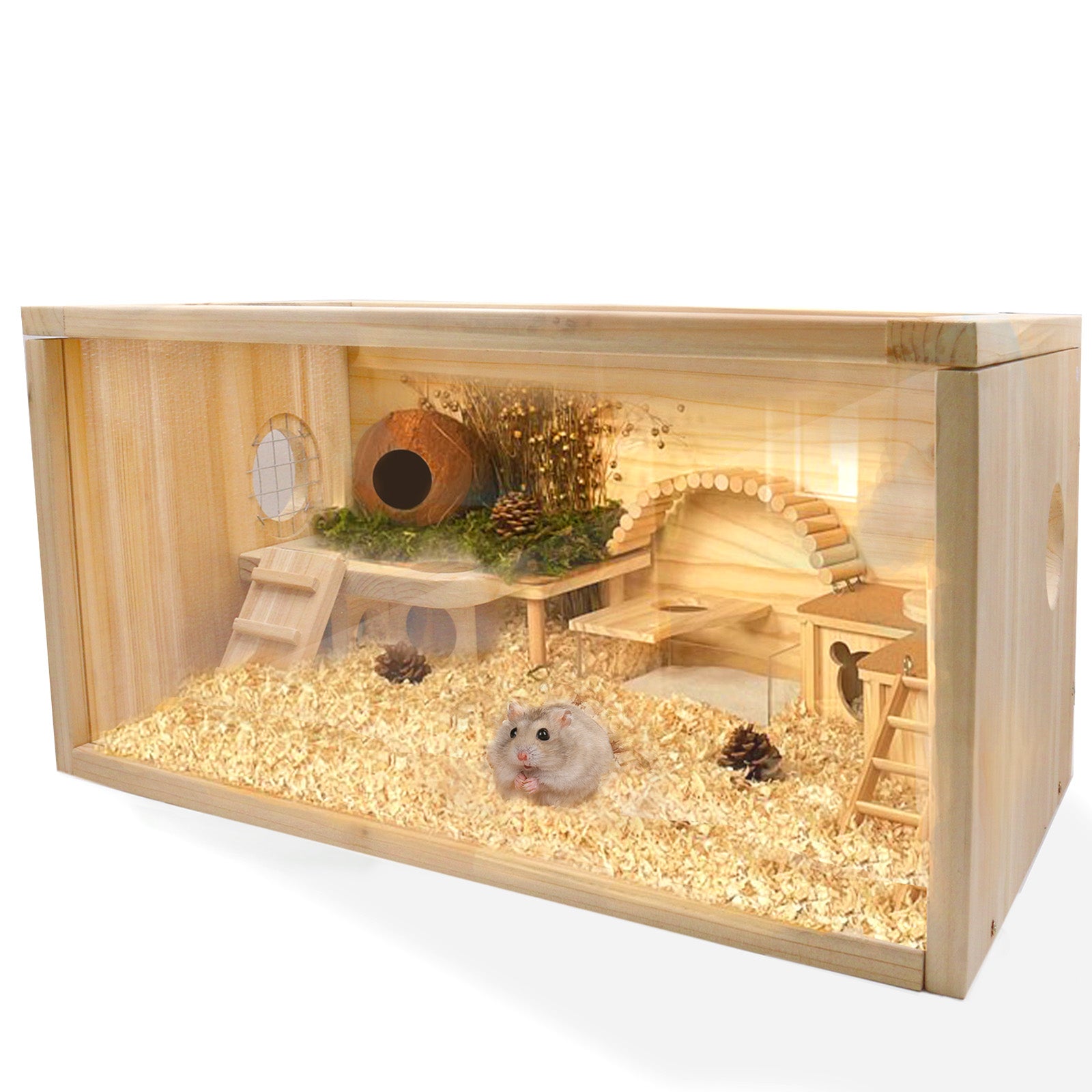Wooden Hamster Cage Cute Hamster Houses