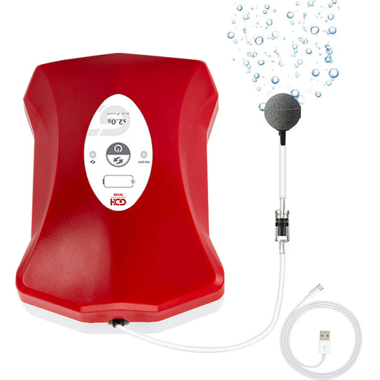 Introduction of  Red Aquarium Air Pump